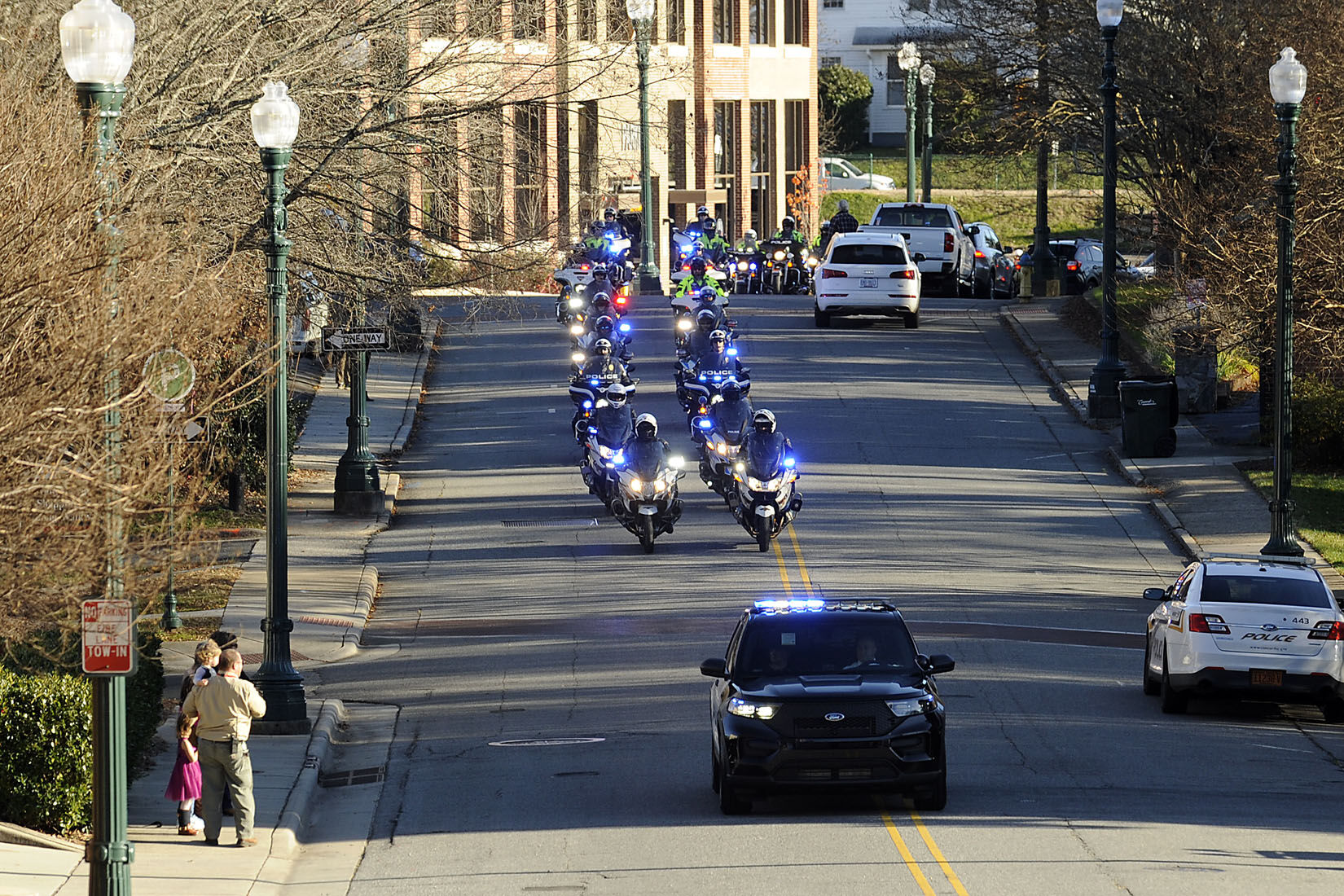 Processional for fallen Concord Police Officer Jason Shuping
